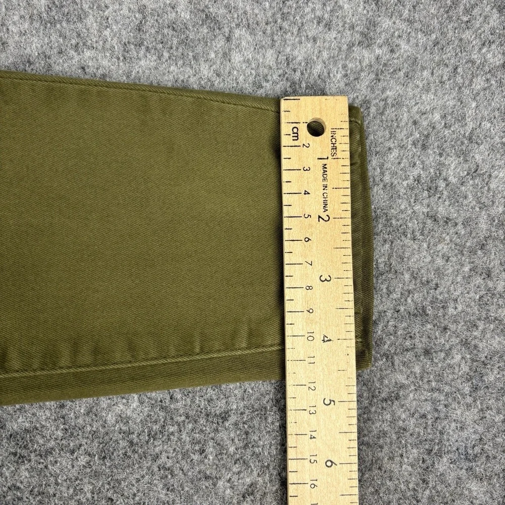 Judy Blue Los Angeles Jeans Women's 7/28 Skinny Fit Olive Green Trendy‎ Casual
